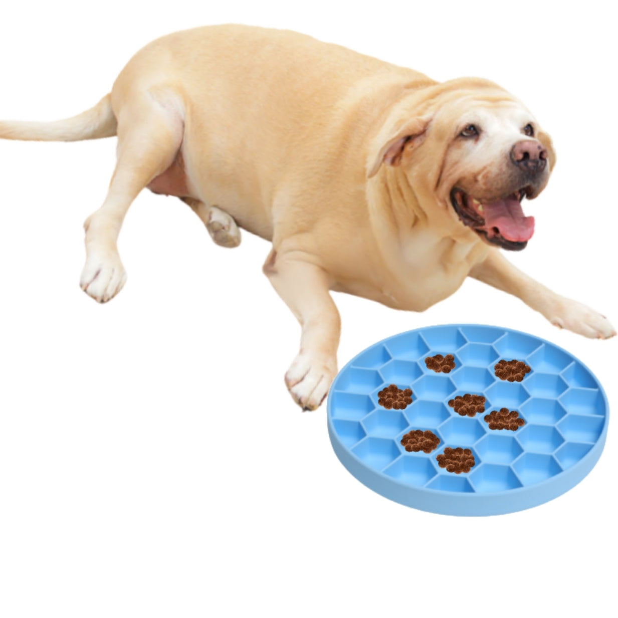Mr. Peanut's Silicone Slow Feeder Bowl