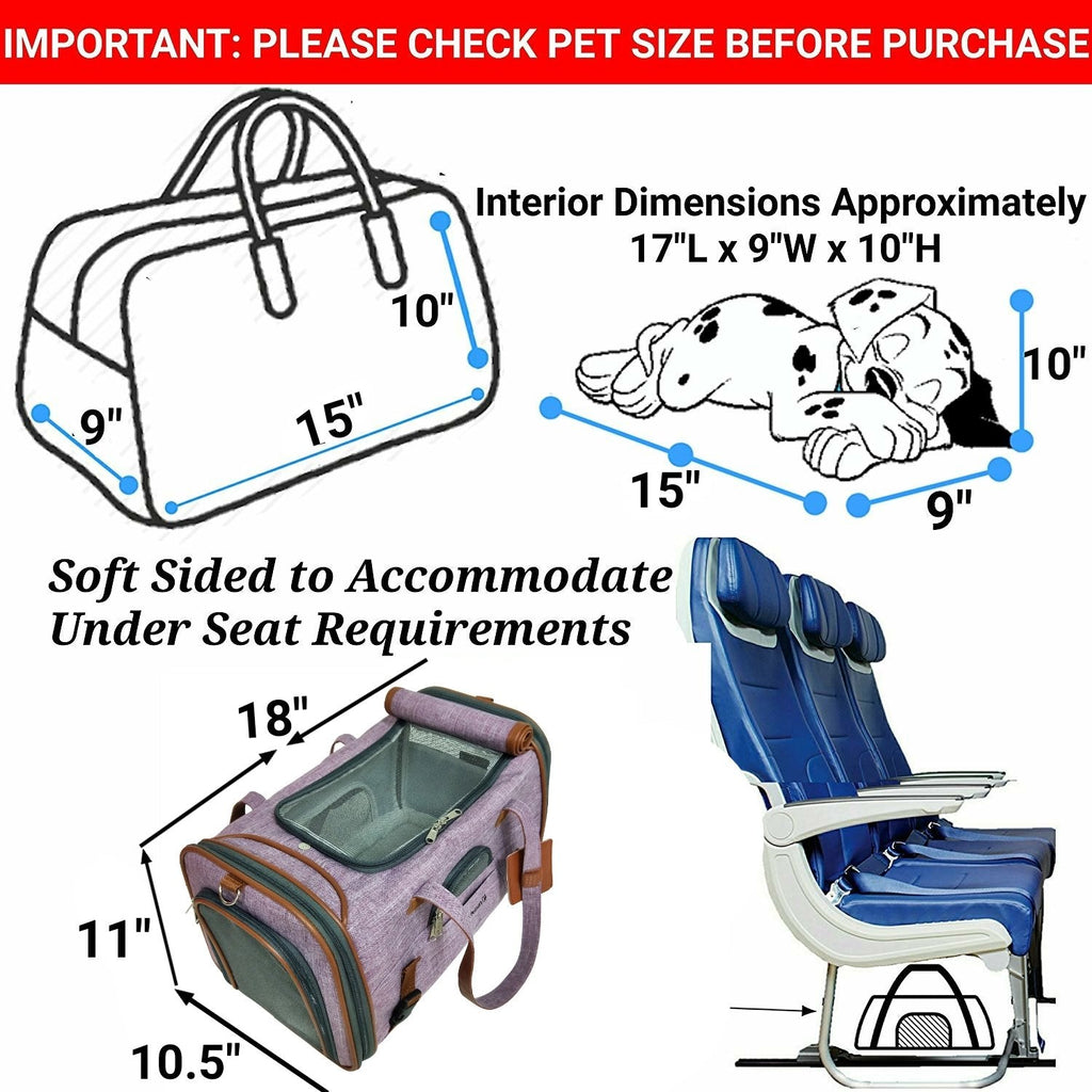 Mr. Peanut's Gold Series Standard Pet Carrier