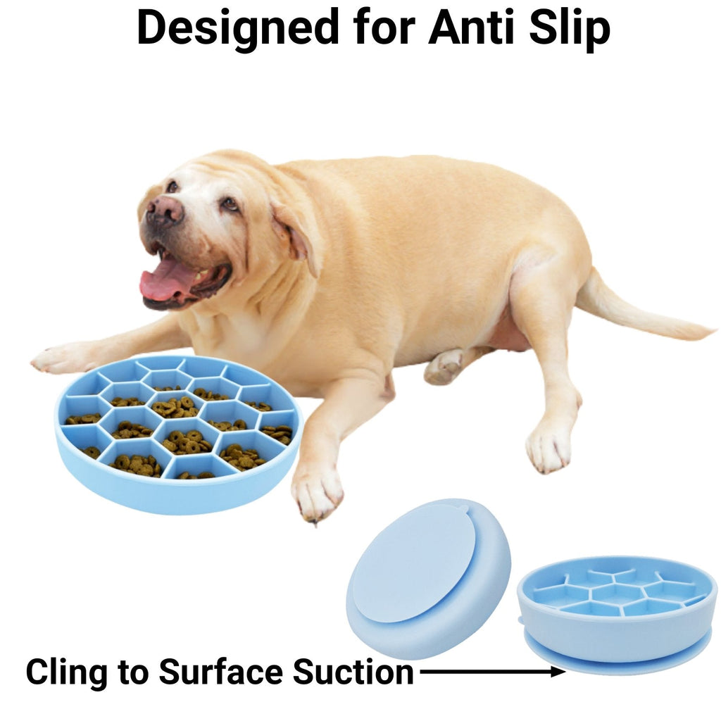 Mr. Peanut's Silicone Slow Feeder Bowl